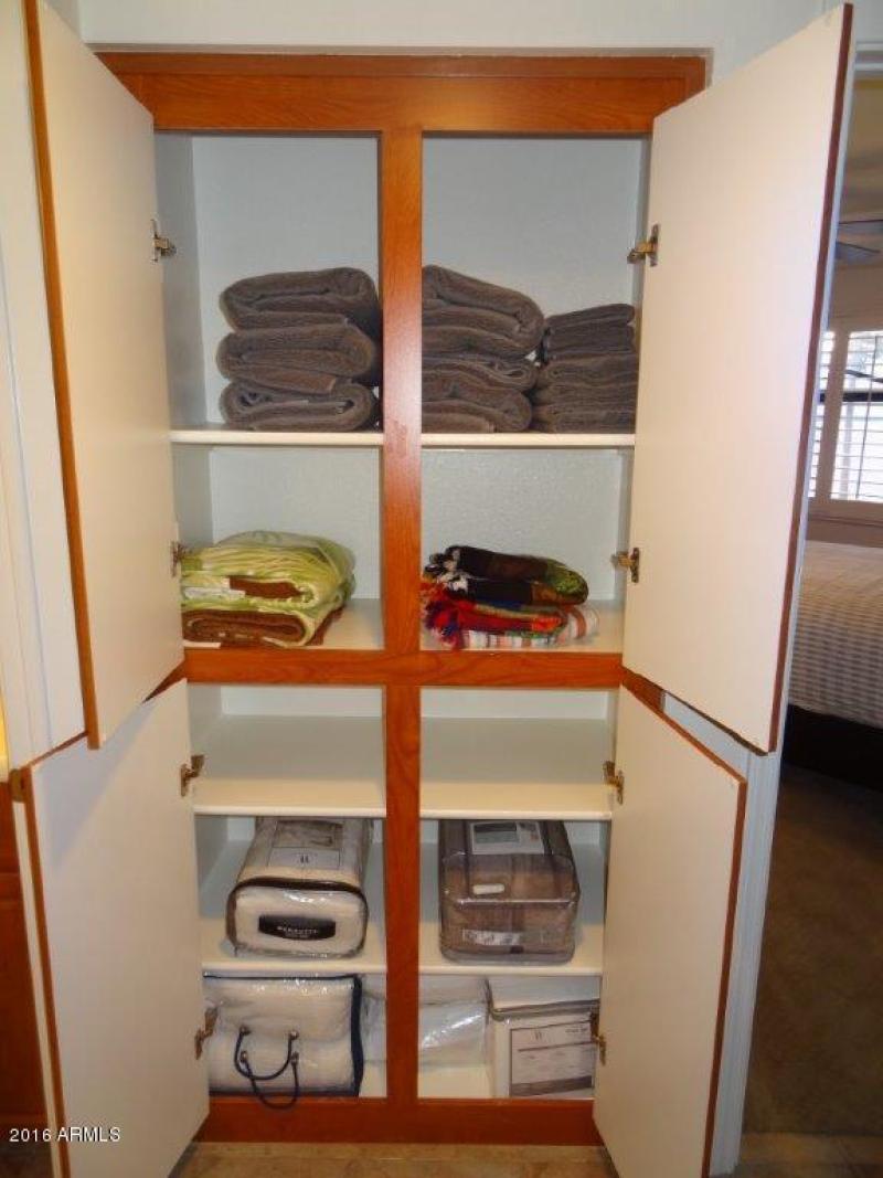 Hall closet