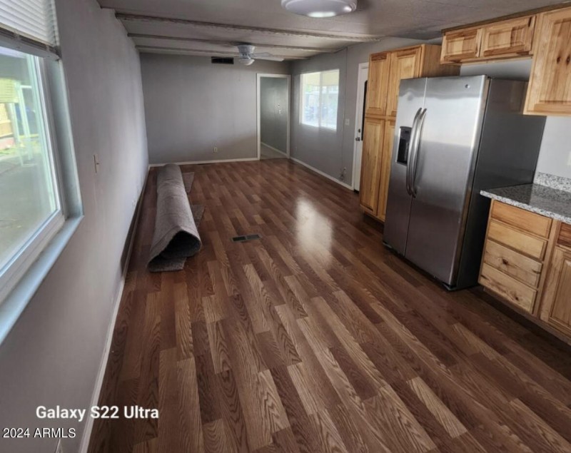 Open Living Room & Kitchen
