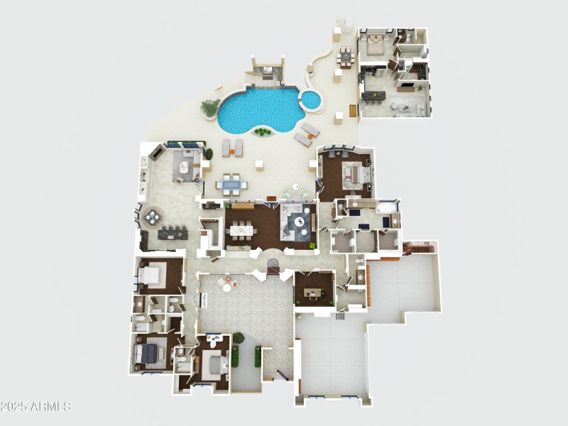 Doll house view