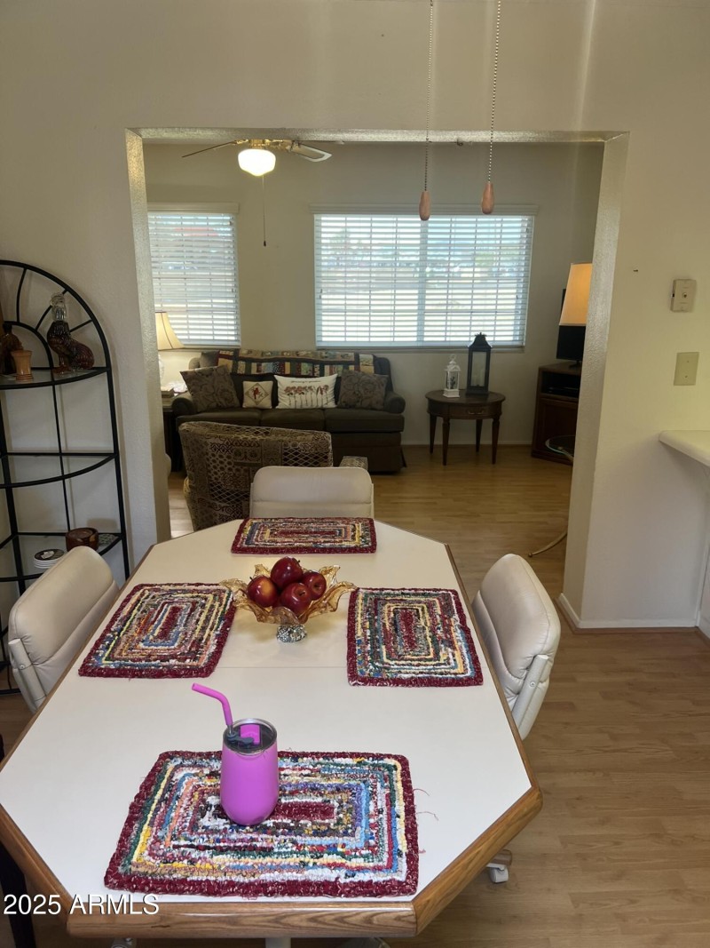 dining area and AZ room