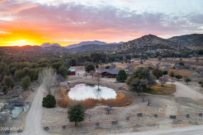 Aerial Sunset