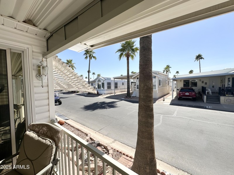 STREET VIEW FROM DECK