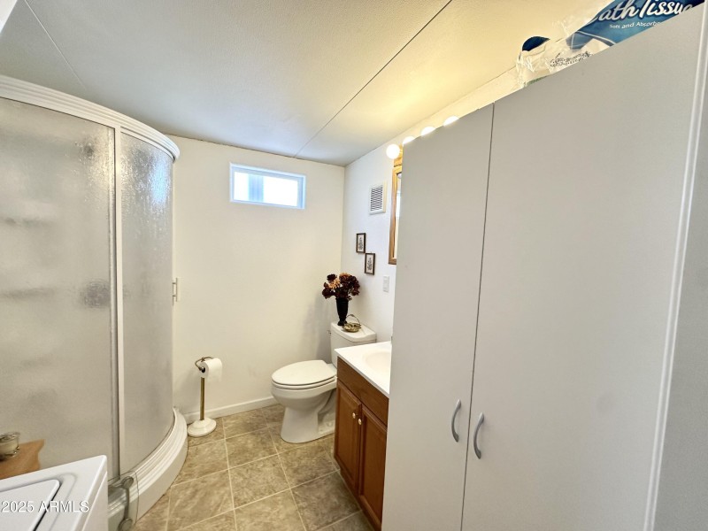 WALK IN SHOWER/STORAGE CABINET