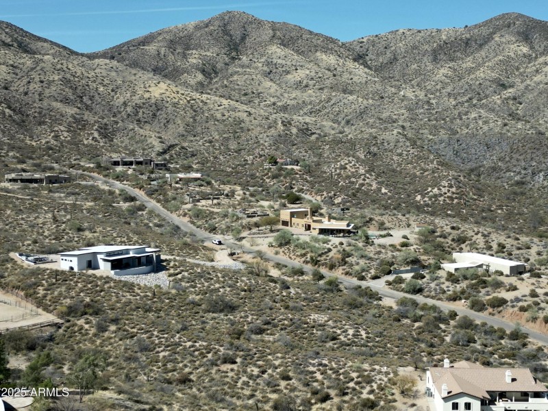 Corner of Lot Views to The West