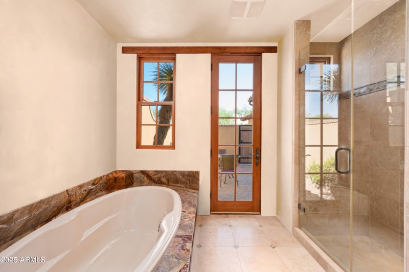 Primary Tub & Shower