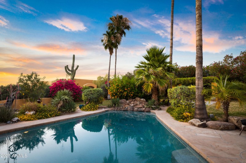 Pool Waterfall