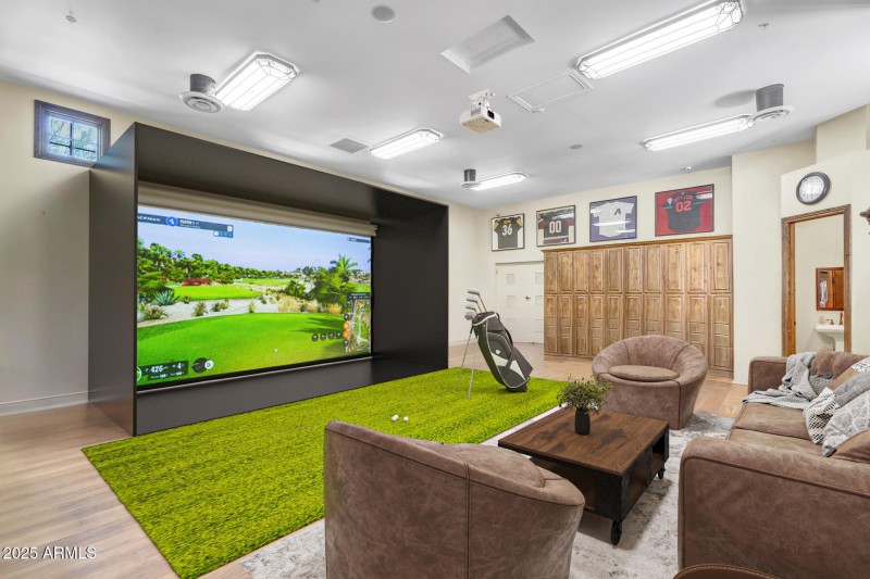 Golf Simulator Room