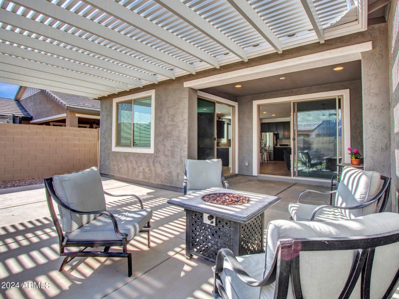 Extended Patio Pergola