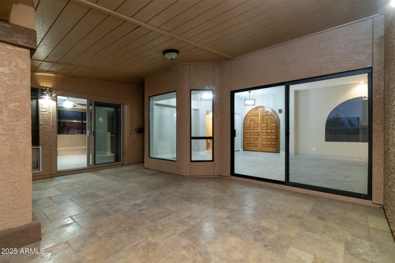 Back patio