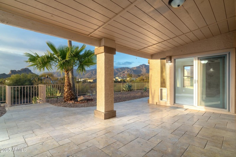 Back patio