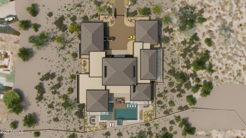 RENDERED ROOF PLAN