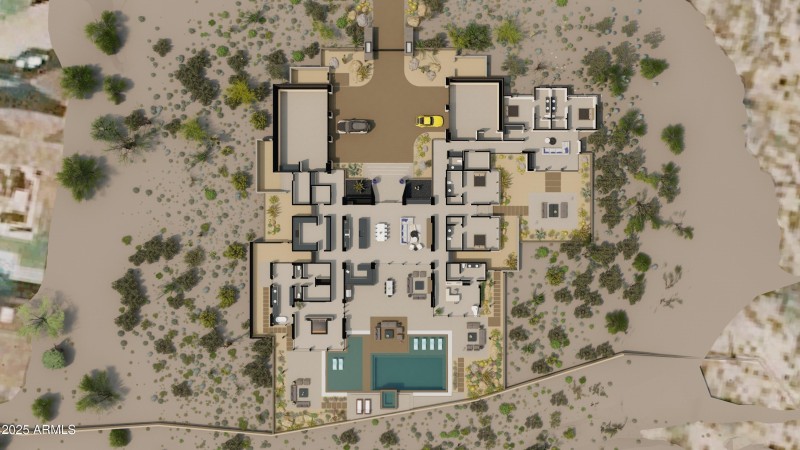 RENDERED SITE PLAN W-CASITA