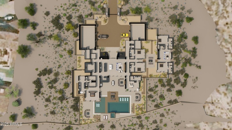 RENDERED SITE PLAN W-DETACHED CASITA