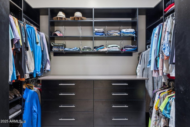 Well Organized WI Closet
