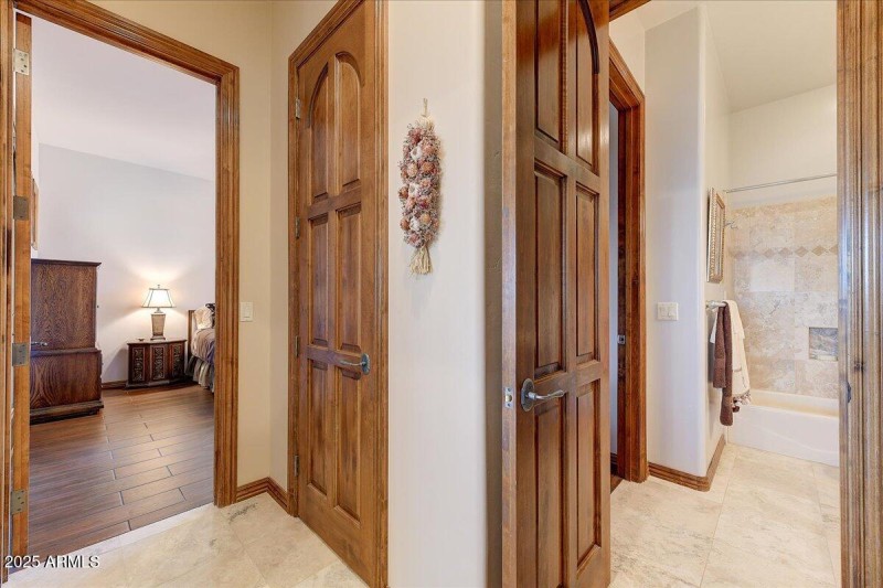 Two Way Bathroom