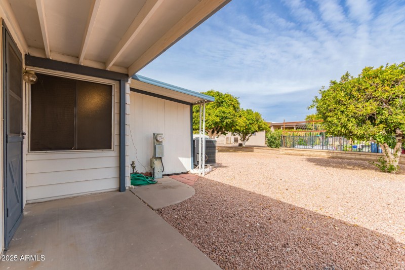 20 Back Patio