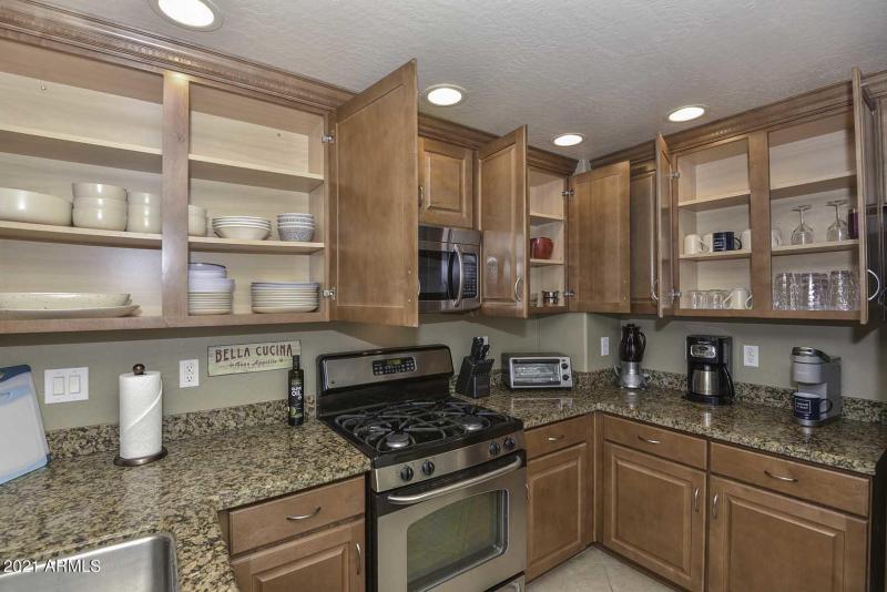 Kitchen-Fully Stocked