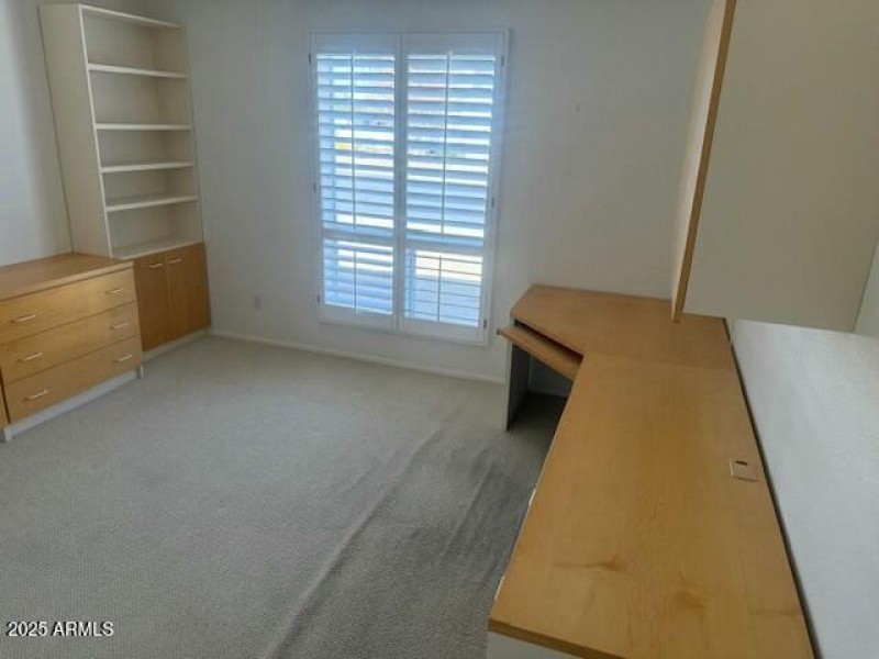 built in desk