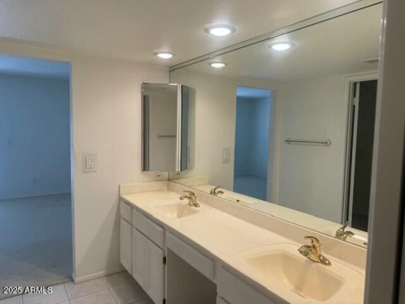 double sinks in owners suite