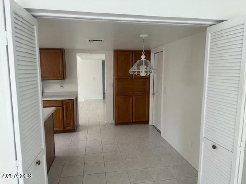 entrance into kitchen from 2 living area