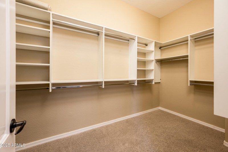Primary Walk-in Closet