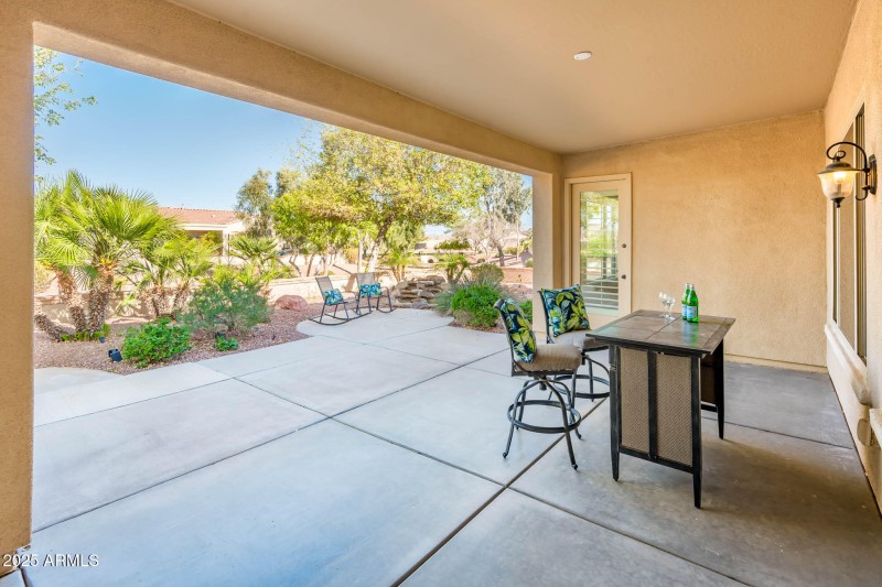 Large Covered Patio