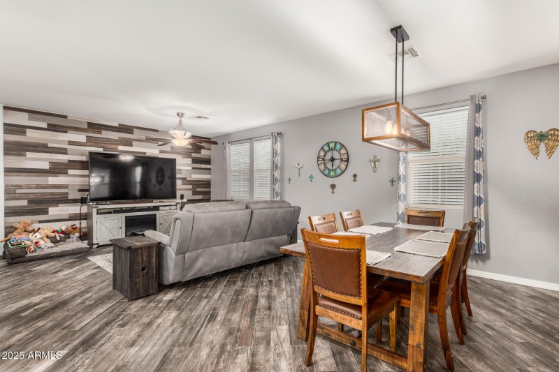 Dining in Great Room