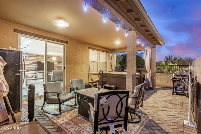 Watch the Sunrise from the patio
