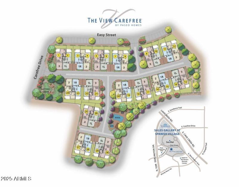 028_The View Carefree Plat Map