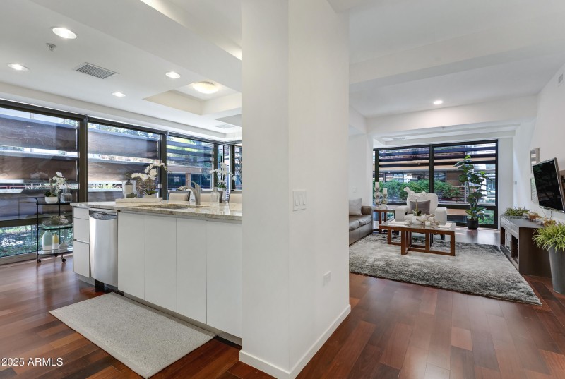 Entrance to Open Floor Plan