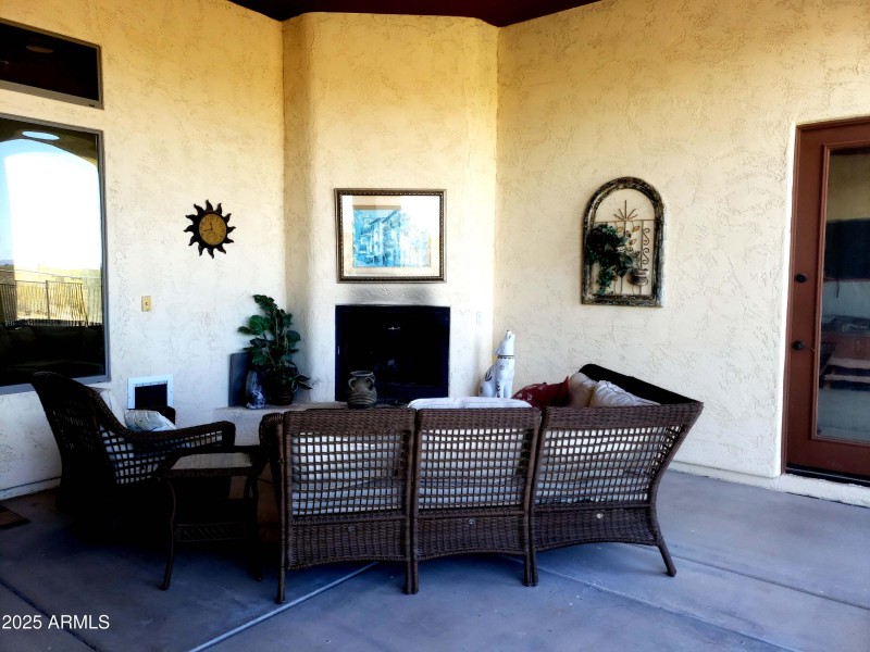 Rear Patio