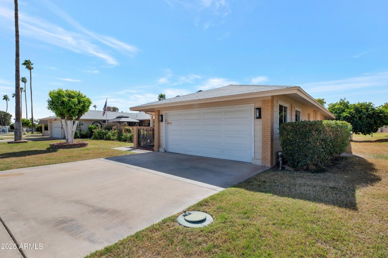 Newer garage