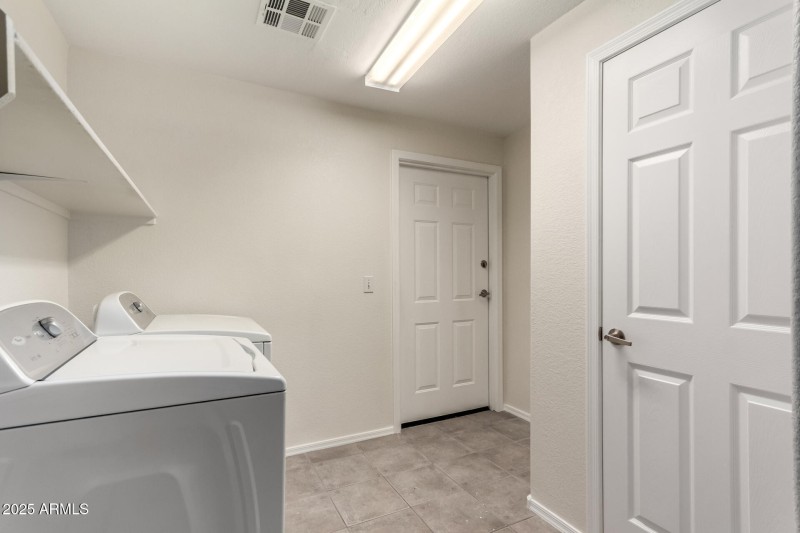 Laundry Room with Storage