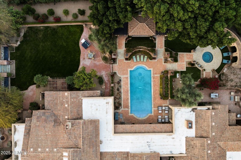 110-Bird's Eye View of Backyard