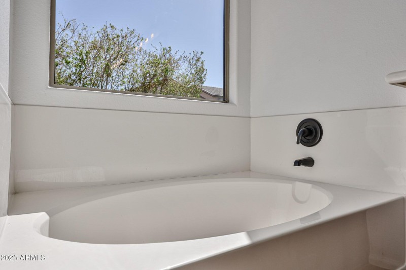 primary bathroom tub