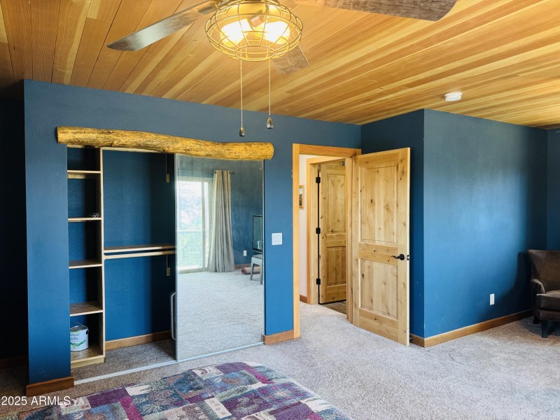 Ample closet