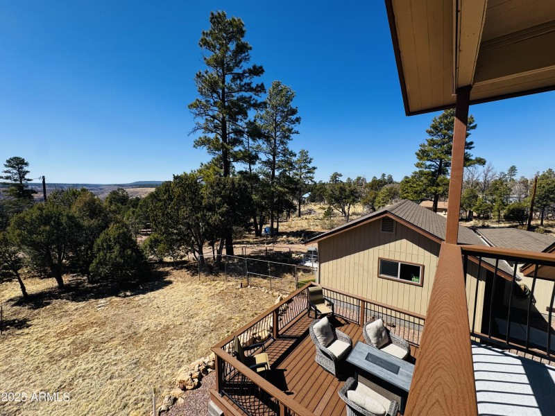 Great balcony views
