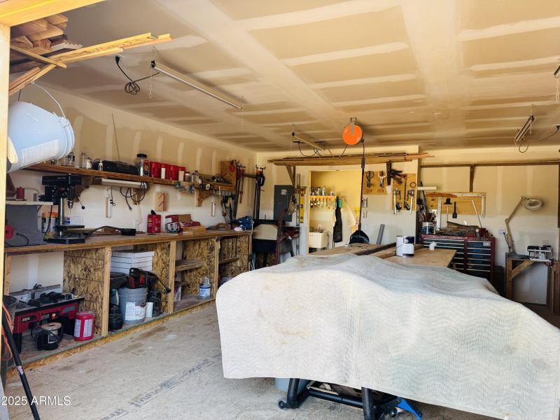 Back of workshop