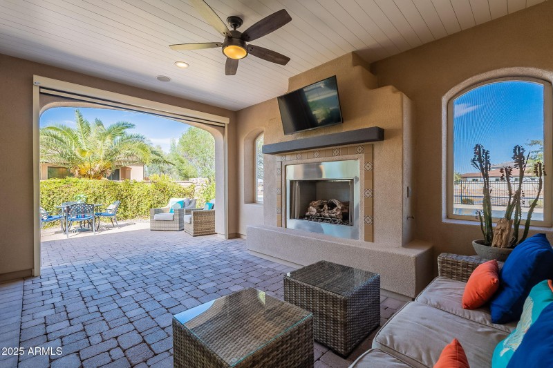 Back patio