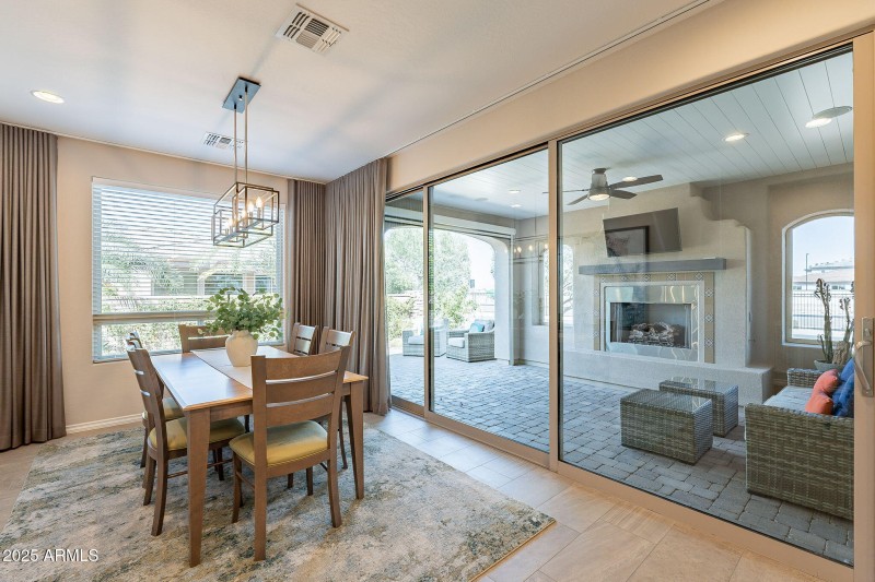 Dining area