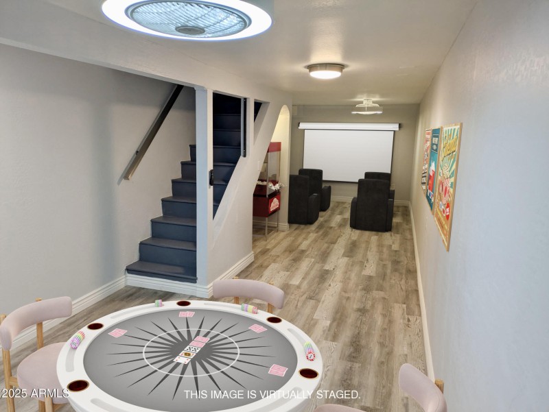 Downstairs