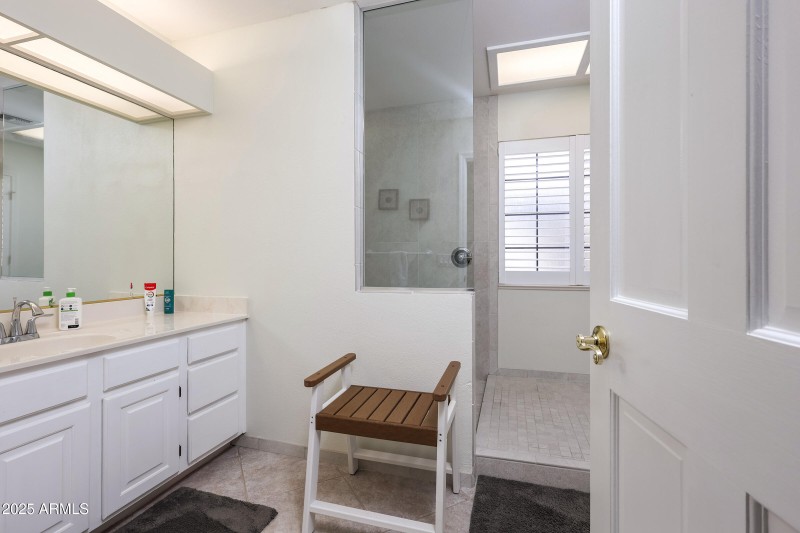 Renovated primary bath