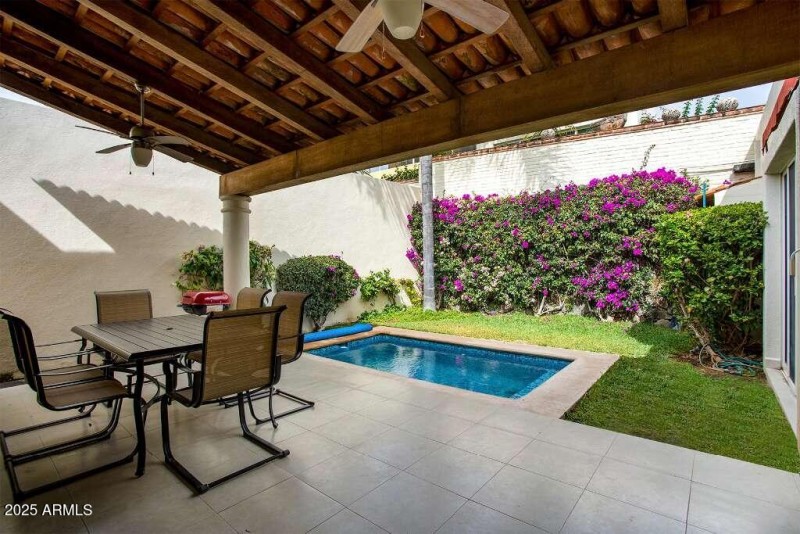 42 back patio w pool