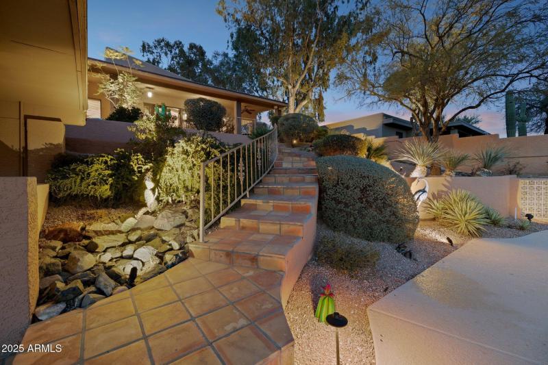 Saltillo Tile Walk Way