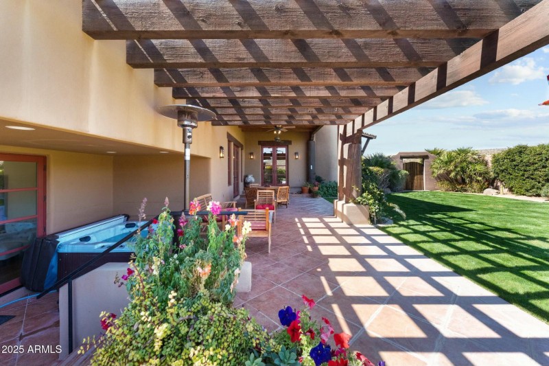 Rear Patio