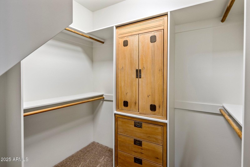 Primary closet