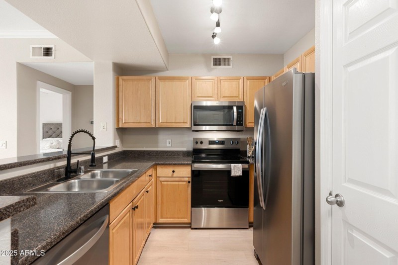 New stainless appliances