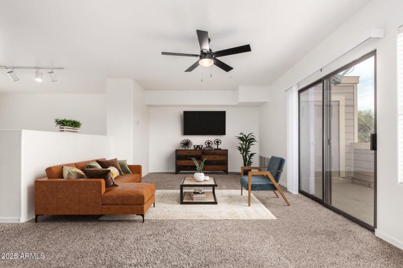 702 Beck- Virtually Staged Living room-