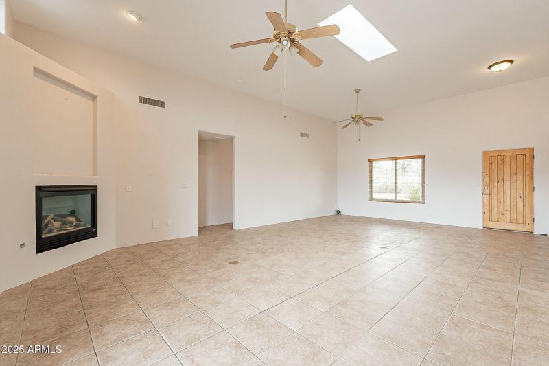 Great room with gas fireplace