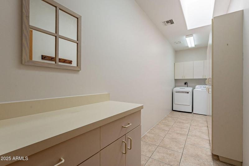 Large laundry room